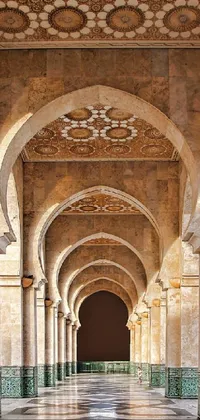 Symmetry Column Arcade Live Wallpaper