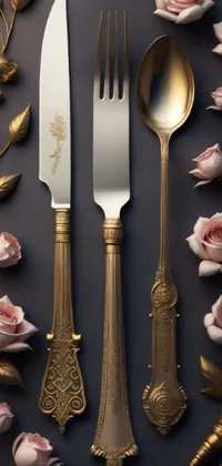 Tableware Cutlery Fork Live Wallpaper