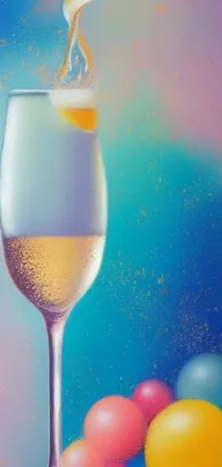 Champagne  Live Wallpaper