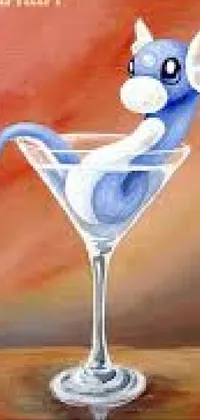 dratini en el Martini  Live Wallpaper
