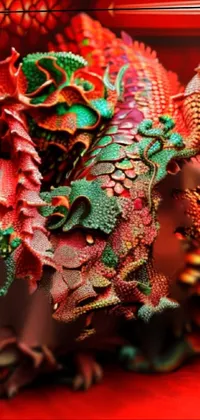 Terrestrial Plant Dragon Close-up Live Wallpaper