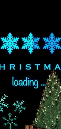 Text Christmas Christmas Tree Live Wallpaper
