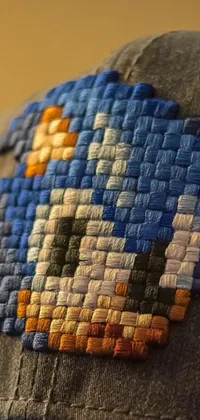 Textile Art Rectangle Live Wallpaper