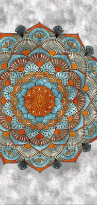 Textile Art Symmetry Live Wallpaper
