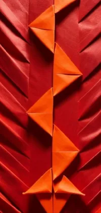 Textile Orange Amber Live Wallpaper