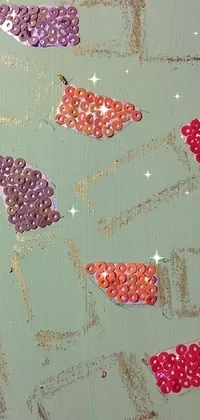 Textile Pink Creative Arts Live Wallpaper