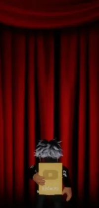 Theater Curtain Curtain Red Live Wallpaper