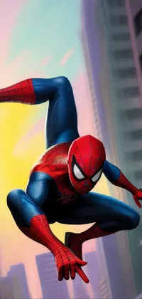 Thigh Cartoon Spider-man Live Wallpaper