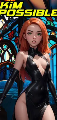Thigh Latex Fictional Character Live Wallpaper
