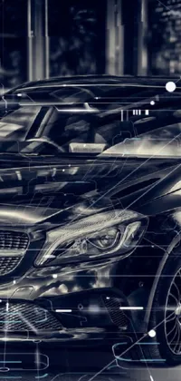 Black Auto Live Wallpaper