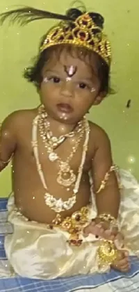 Toddler Happy Jewellery Live Wallpaper