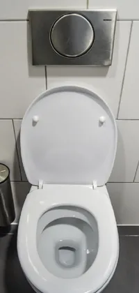 Toilet Seat White Toilet Live Wallpaper