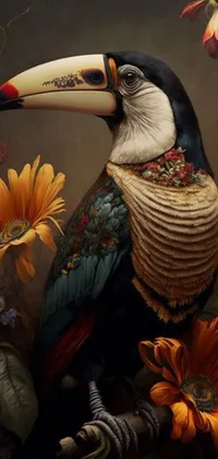 Toucan Bird Hornbill Live Wallpaper