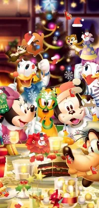 Mickey and Pluto Live Wallpaper from Disney - free download
