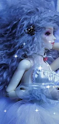 Toy Doll Azure Live Wallpaper