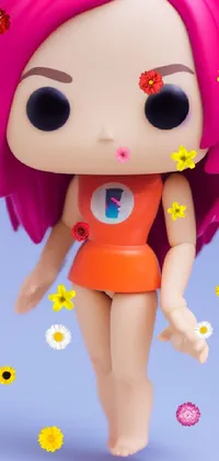 Toy Doll Gesture Live Wallpaper