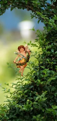 Toy Doll People In Nature Live Wallpaper