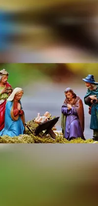 Toy Headgear Nativity Scene Live Wallpaper