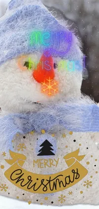 merry Christmas snowman  Live Wallpaper