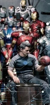 Toy Iron Man Avengers Live Wallpaper