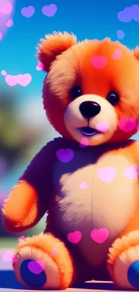 HD orange bear wallpapers