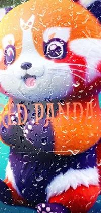 Toy Liquid Red Live Wallpaper