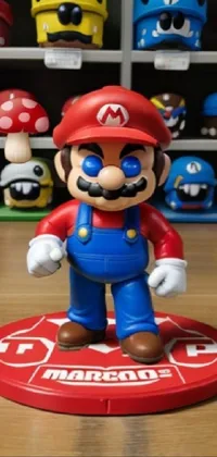Toy Mario Red Live Wallpaper