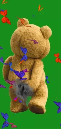 Toy Organism Teddy Bear Live Wallpaper