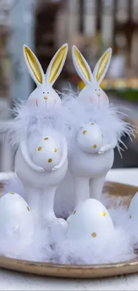 Toy Rabbit Rabbits And Hares Live Wallpaper