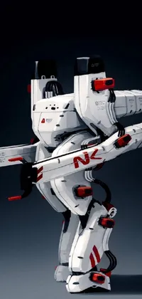 Toy Red Mecha Live Wallpaper