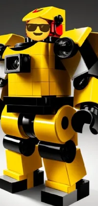 Toy Yellow Lego Live Wallpaper