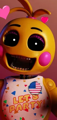 Toy Yellow Pink Live Wallpaper