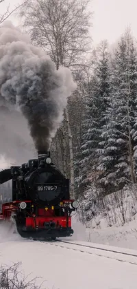 Train Vehicle Nature Live Wallpaper