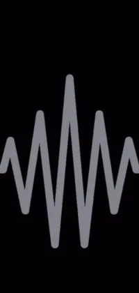 Looking for a stylish and dynamic live wallpaper for your phone? Look no further than our sound wave design! Featuring bold black and grey design elements, an eye-catching album cover with abstract art, and a striking depiction of control freak imagery, this wallpaper is a must-have for any music lover or tech enthusiast