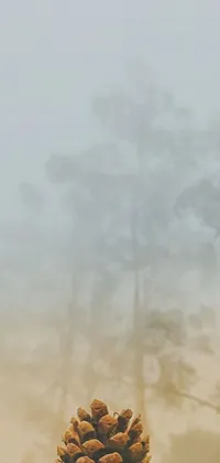 Tree Landscape Fog Live Wallpaper