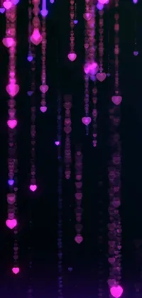 Tree Pink Purple Live Wallpaper