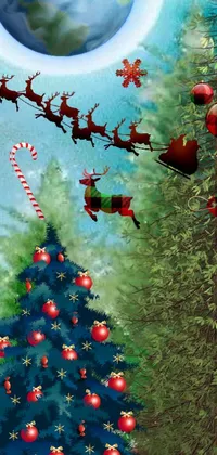 Tree Screenshot Christmas Live Wallpaper