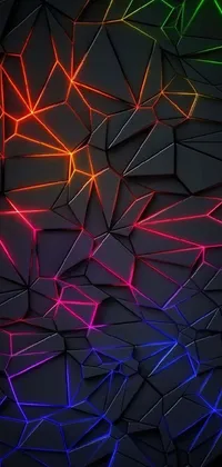 Triangle Art Symmetry Live Wallpaper