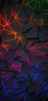 Triangle Art Symmetry Live Wallpaper