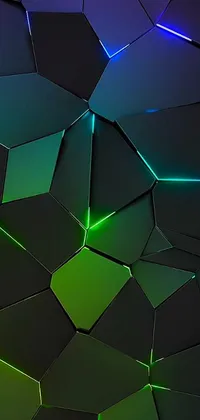 Triangle Material Property Rectangle Live Wallpaper