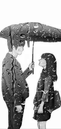 Umbrella Sleeve Art Live Wallpaper