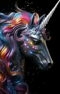 Unicorn Art Mythical Creature Live Wallpaper
