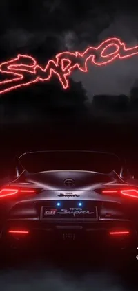 Vehicle Car Automotive Tail & Brake Light Live Wallpaper