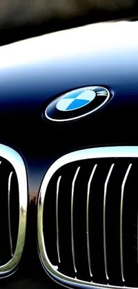 Experience the luxury and elegance of BMW with this stunning phone live wallpaper