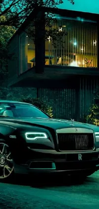 This black Rolls Royce phone live wallpaper exudes luxury and sophistication and is the perfect choice for those looking to showcase their appreciation of the finer things in life