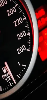 Vehicle Speedometer Gauge Live Wallpaper