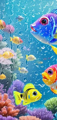 Vertebrate Blue Underwater Live Wallpaper