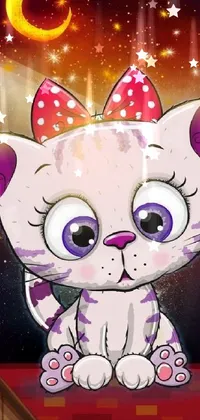 Vertebrate Cat Cartoon Live Wallpaper