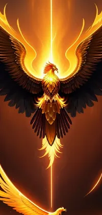 Phoenix bird deals wallpaper