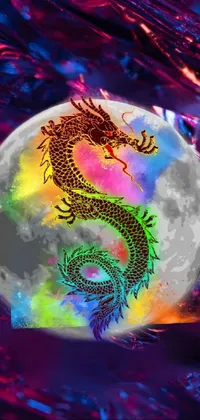 cool abstract dragon wallpaper